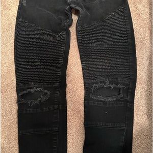 Mens Zara man black jeans